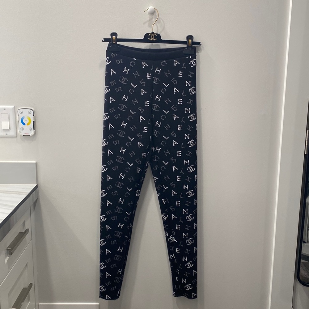RARE CHANEL leggings. These are brand new and never been worn.